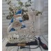 Настільний годинник корабель лампа